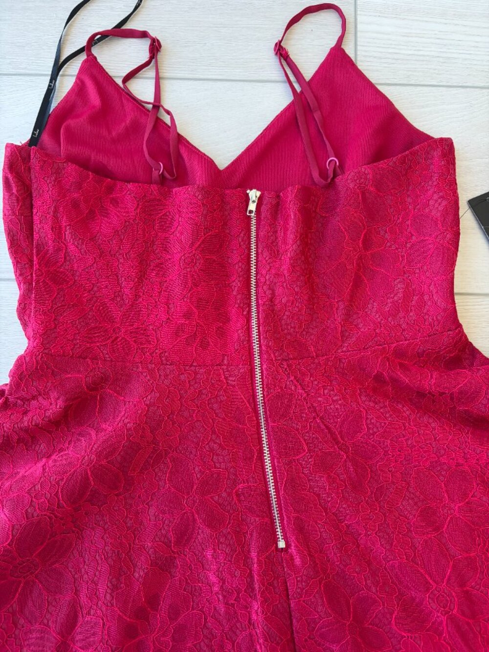 NWT Lulus Red Mini Dress - Picture 4 of 5